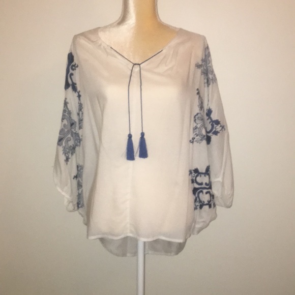 Boho Embroidered Top - Picture 1 of 4